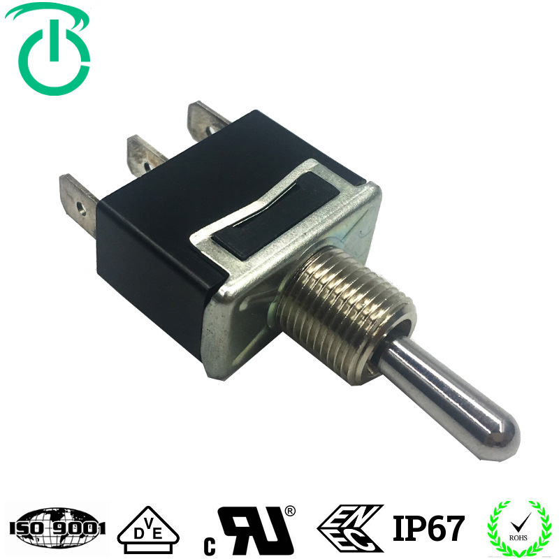 厂家生产热销7012系列大电流高电压3档2档3脚工业设备用钮子开关