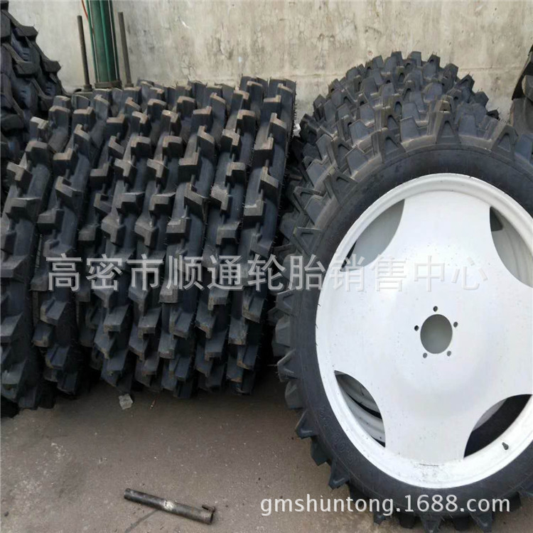 现充气打药机轮胎9.5-32喷药机轮胎1.23米带钢圈