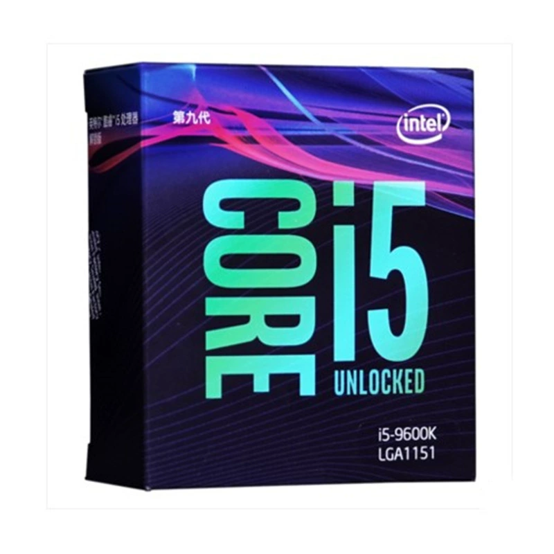 Подходит для ПК Intel, 9‑е поколение Core i5-9600K, демонтажный/разобранный процессор