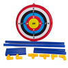 Big set, plastic bow and arrows for darts with accessories, equipment, target, factory direct supply