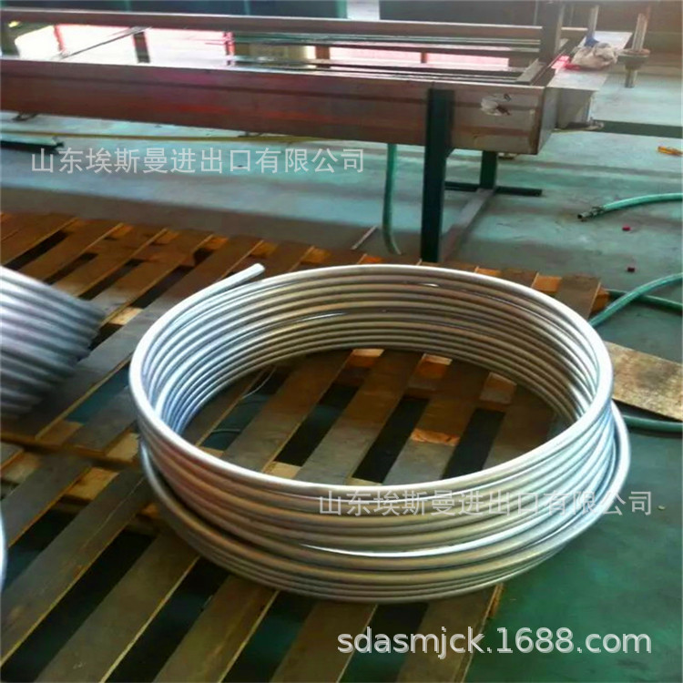 批发兼零售304L空心不锈钢盘棒 8mm不锈钢实心棒