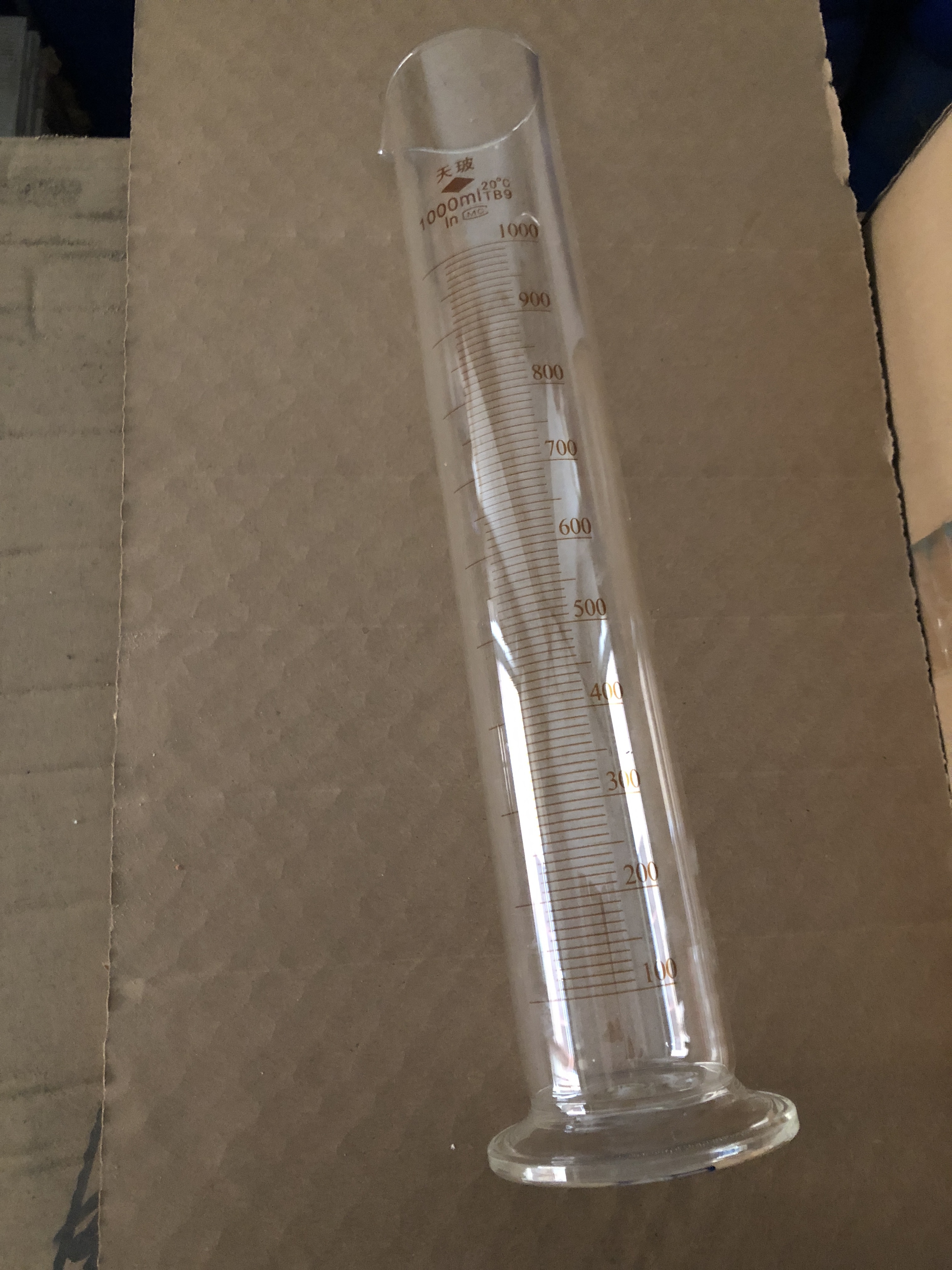 量筒（天玻）1000ml