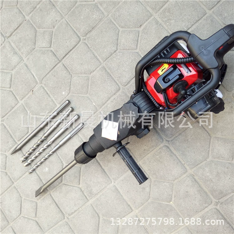 Портативный бензиновый отбойный молоток двойного назначения, внутренний ударный механизм, четырехтактный бензиновый перфоратор