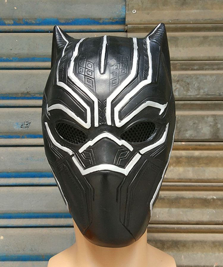 Panthers Mask Captain America 3 Civil War Man Wai film Helmet Film props live broadcast perform Funny Headgear