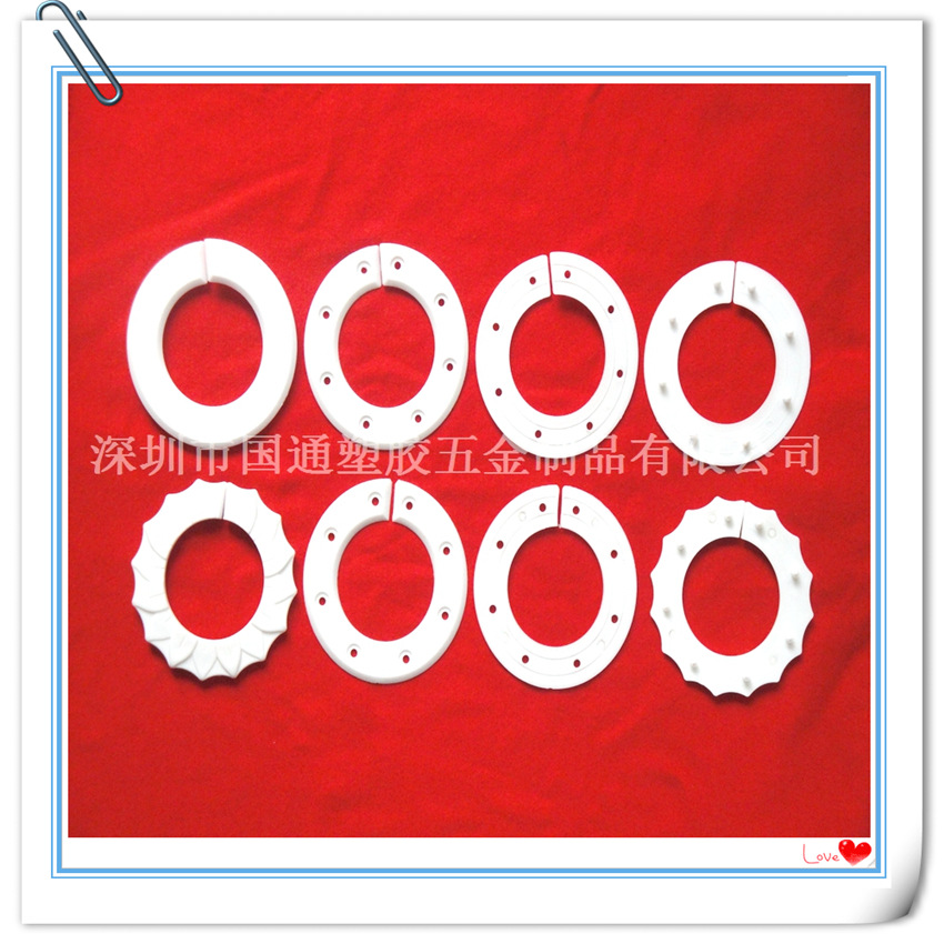 供应浴帘挂钩 浴帘C钩 梨形钩 葫芦挂钩 花钩 浴帘环出口材料