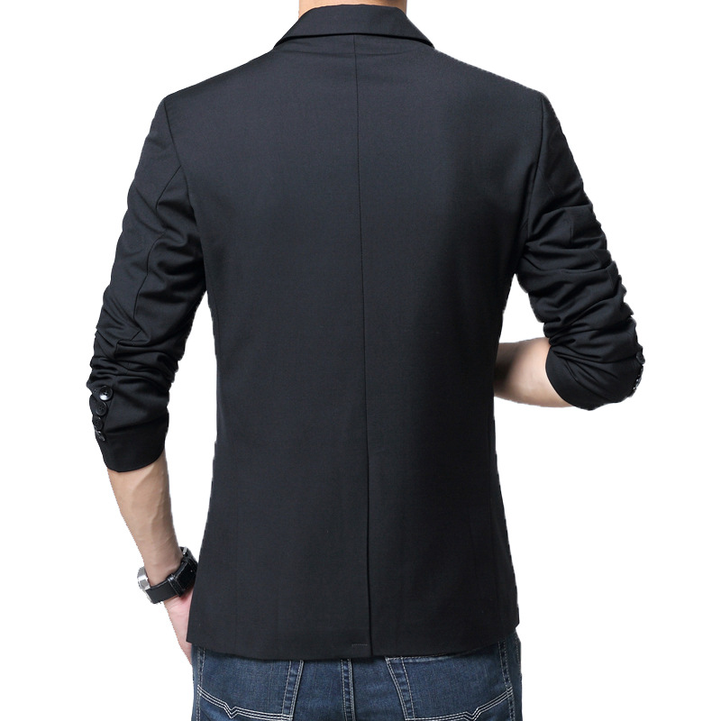 2023 primavera nueva moda juvenil traje casual hombres SLIM-Fit chaqueta popular al por mayor estilo coreano pequeño traje