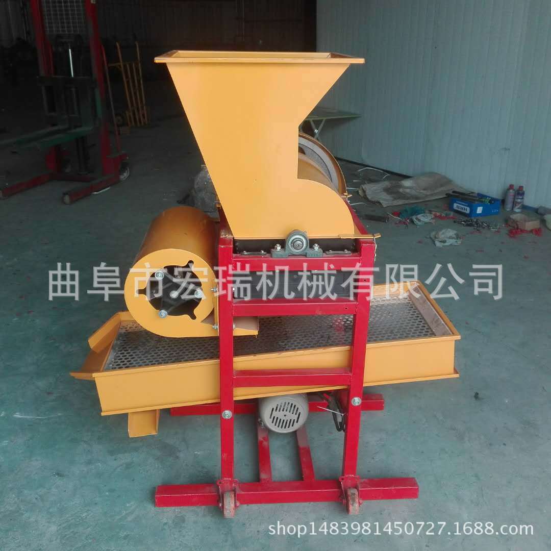 供应小型花生种子剥壳机 新款花生种子脱壳机收获机械5是5全新花