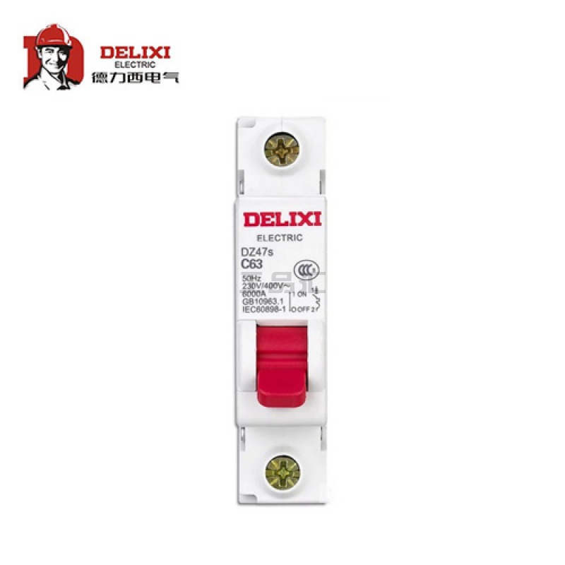 德力西电气 微型断路器；DZ47s C型 1P 2A
