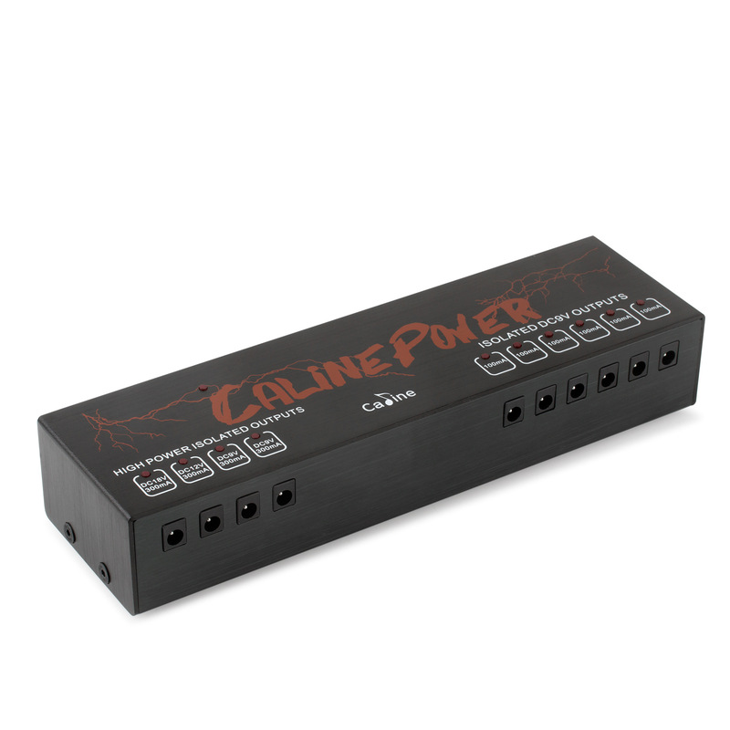Caline Bell CP-08 single effect power supply 9v 12v 18v aluminum alloy pedal power supply