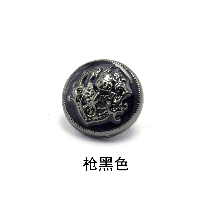 Botón redondo exquisito abrigo rompevientos pantalones abrigo de hombre traje de lana ropa de mujer Pijamas botón de metal