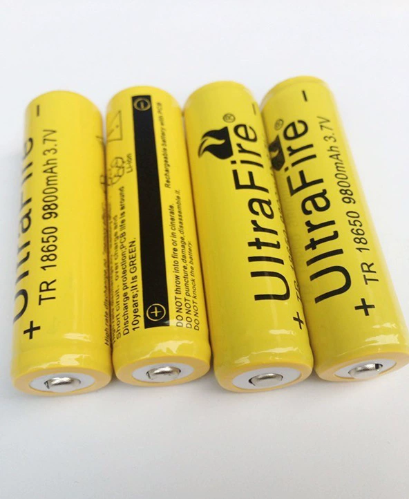 Емкая литиевая батарея, зарядка фонарика, оптом, 9800mAh, 7В
