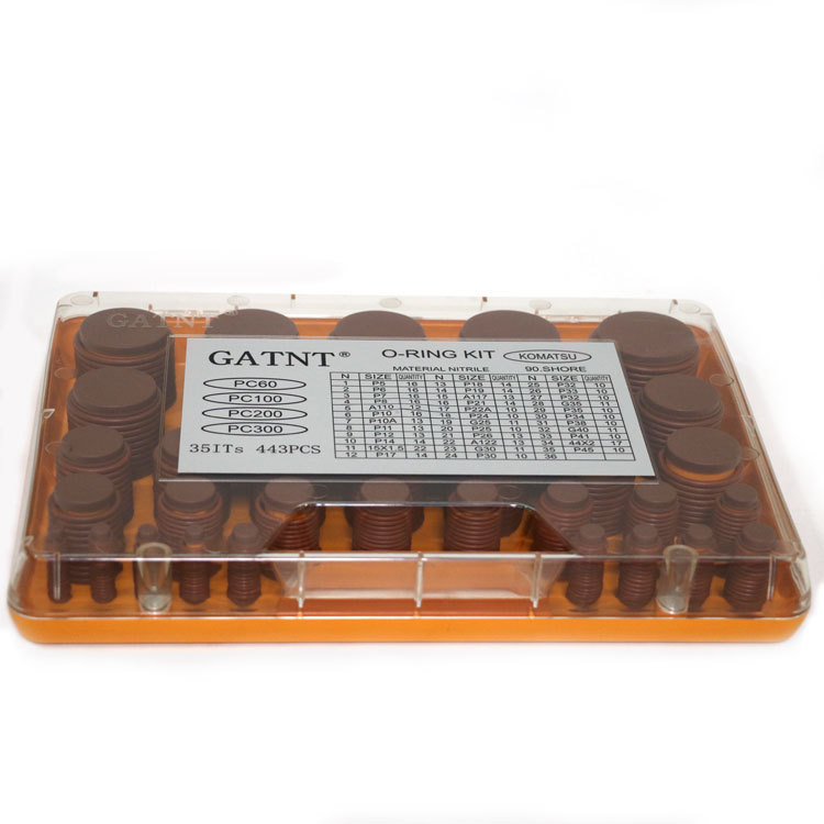 氢化丁腈O型圈修理盒 适用于PC443PCS 挖掘机密封圈 35ITS