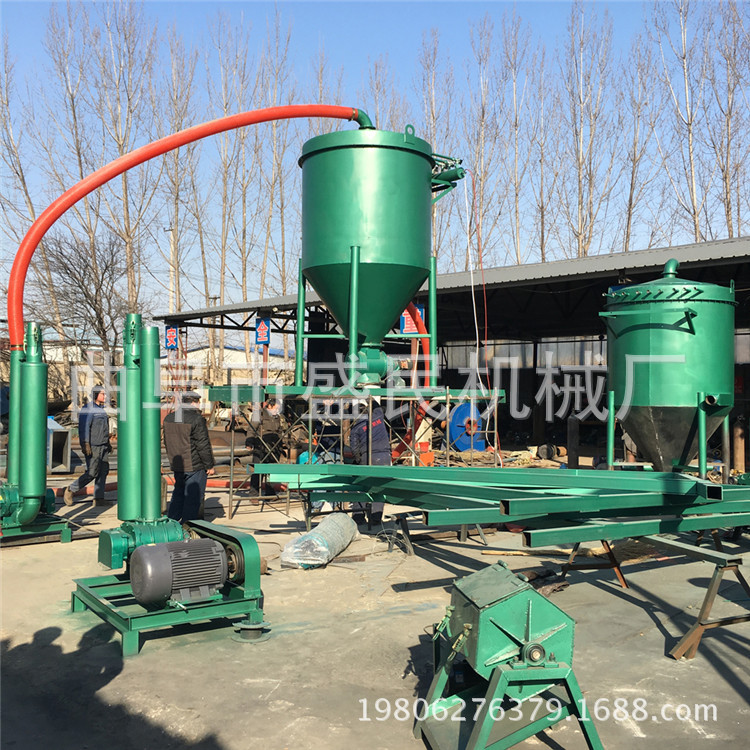 150型脉冲除尘水泥灰装罐车气力输送机 粮食长距离装车输送机