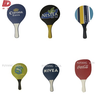 Fuyang Lida Manufactor customized printing Sandy beach Racket Promotional items Beach shoot suit