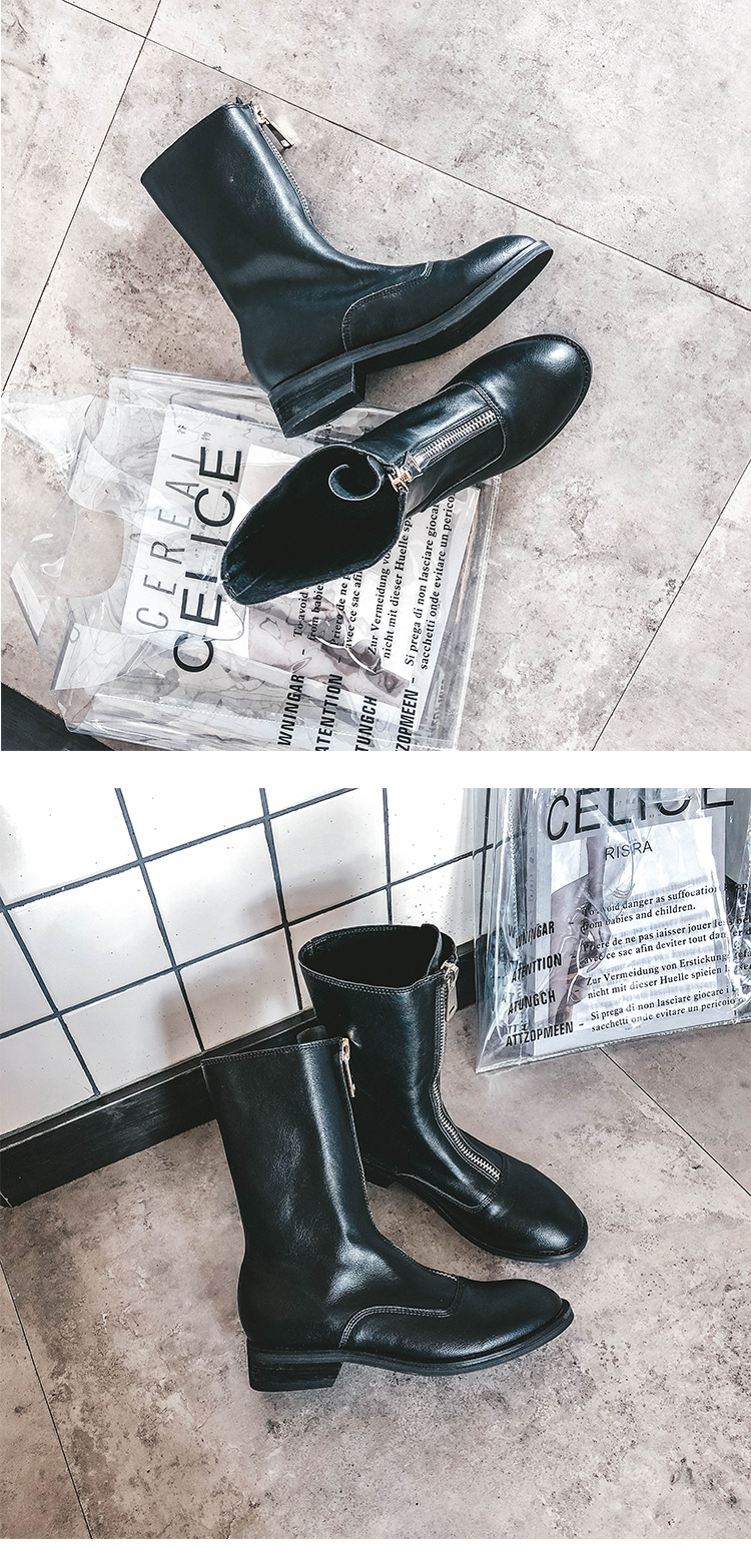 Bottes femme en En cuir - Ref 3354714 Image 20