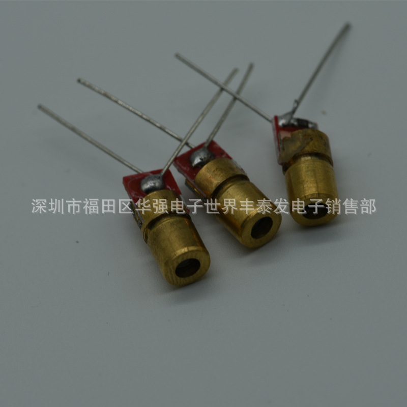 F6 3V 可调光红色激光头模组