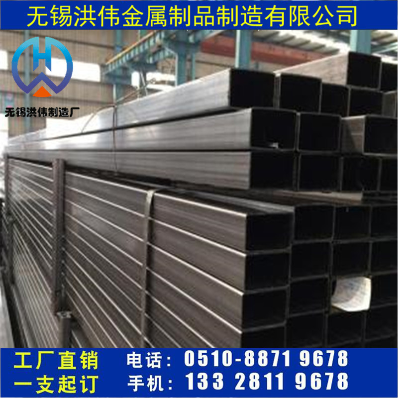 无锡黑退方管 Q195黑退方管 黑退火小方管 直管可折弯90黑退方管