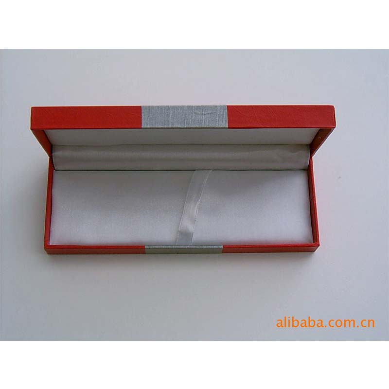 【厂家直发】可订做钢笔礼盒．绒布盒.礼品笔盒.广告笔盒