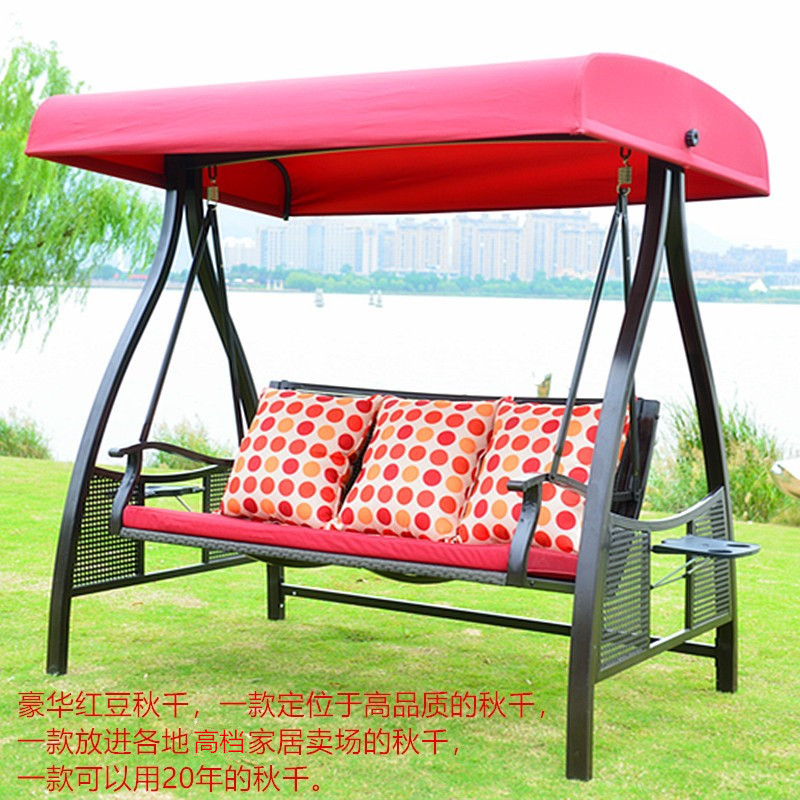 Outdoor Swing Hanging blue Lifts Hanging basket Wicker chair Red bean Swing courtyard Terrace Double Off the chair Chlorophytum Cradle Chairs