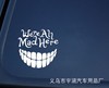 Foreign Trade We'RE ALL MAD Here car sticker paper car personality reflective sticker