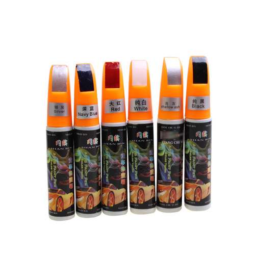 Shining colorful scratch repair Yinglang white touch up paint pen car paint repair scratch repair pen