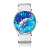 Paisali blue dolphin love symbolizes men and women's lucky romantic creative watches