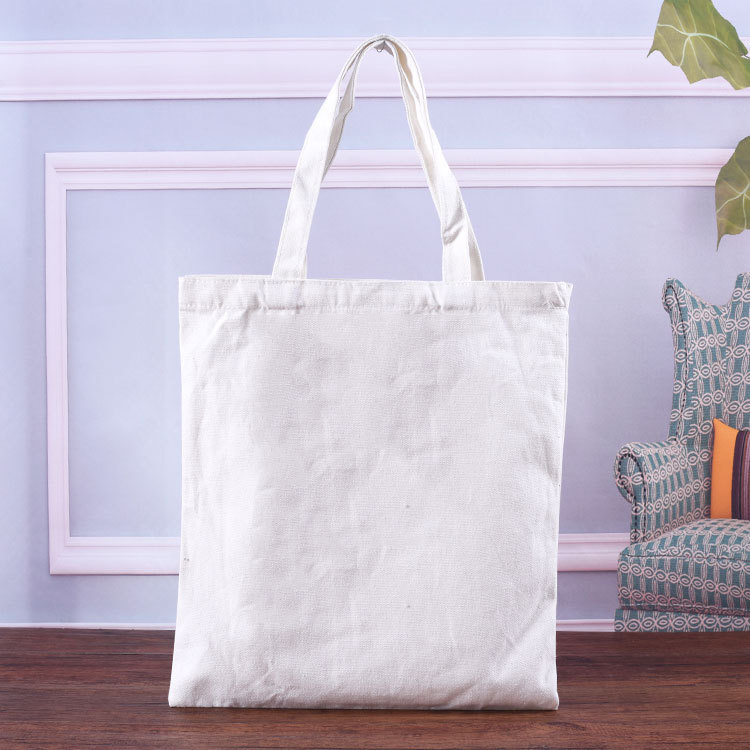 厂家空白购物帆布袋定做 广告棉布手提袋 礼品休闲单肩包批发