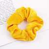 Qi Ji Amazon Fashion Hair 46 Color Velvet Golden Velvet Large -intestine Ring Head Flower Manufacturer