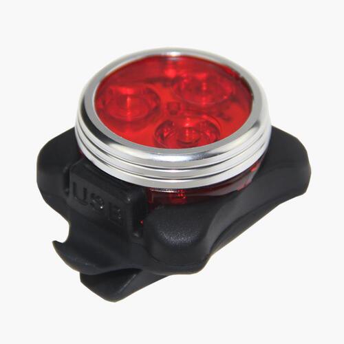 Mountain bike light new night riding USB charging tail light cob warning light waterproof bicycle tail light