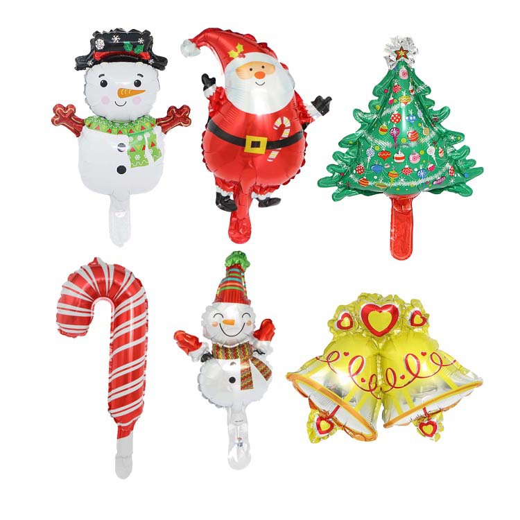 Christmas Christmas Tree Snowman Aluminum Film Party Balloon display picture 1