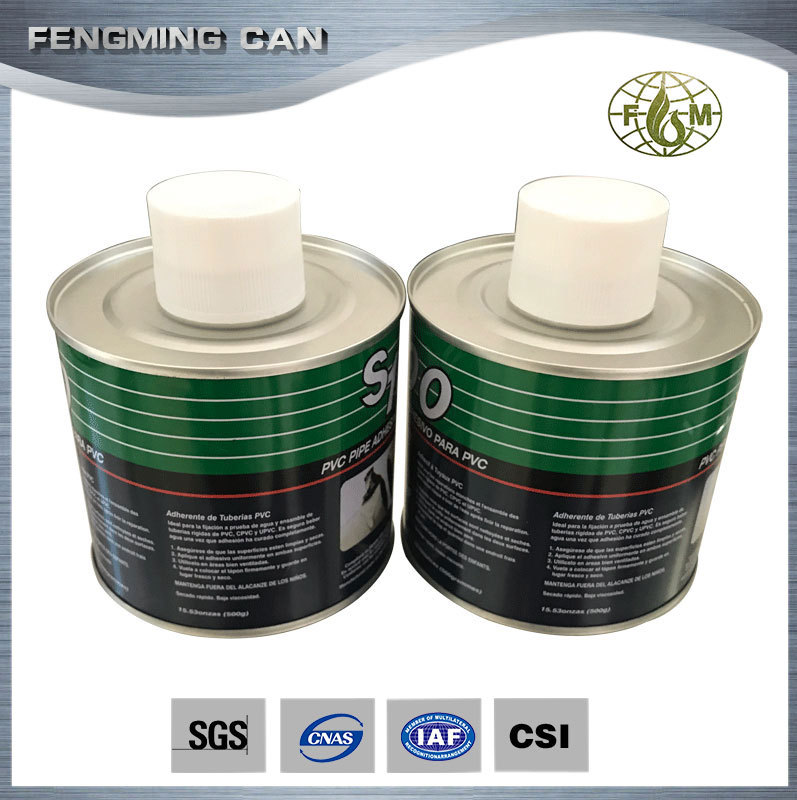 401胶水罐 马口铁螺口盖通用万能金属罐子 清洗剂液体机油圆罐