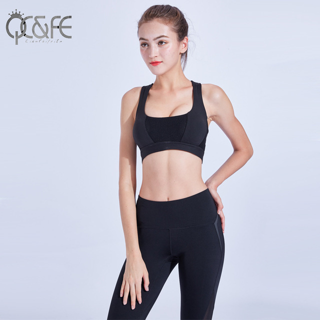 Sports bra shock proof stereotyped running fitness cross-back underwear vest bra