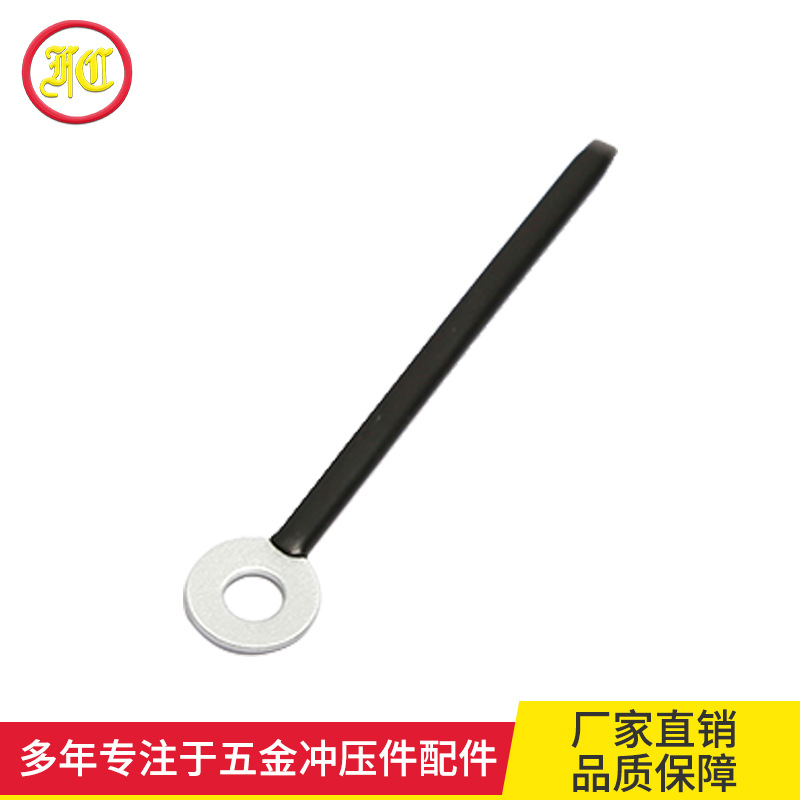 工厂生产直供金属电线固定夹 五金套管夹 电线PVC固定片材质绝缘