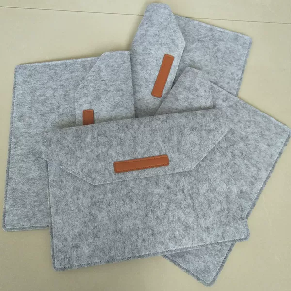 Manufacturer Wholesale New Fashion Handheld Felt Bag Portable Business Tablet Felt Computer Bag Wholesale Felt Bag