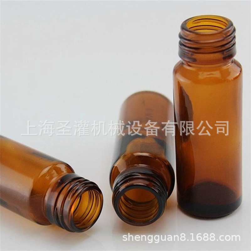 现货50ml口服液灌装轧盖一体机 30ml植物蛋白口服液灌装联动线