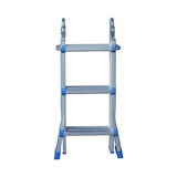 Домашняя гигантская складная лестница алюминиевый сплав Лестница человеческого персонажа тянет переносную складную лестницу несколько функций подъемная лестница