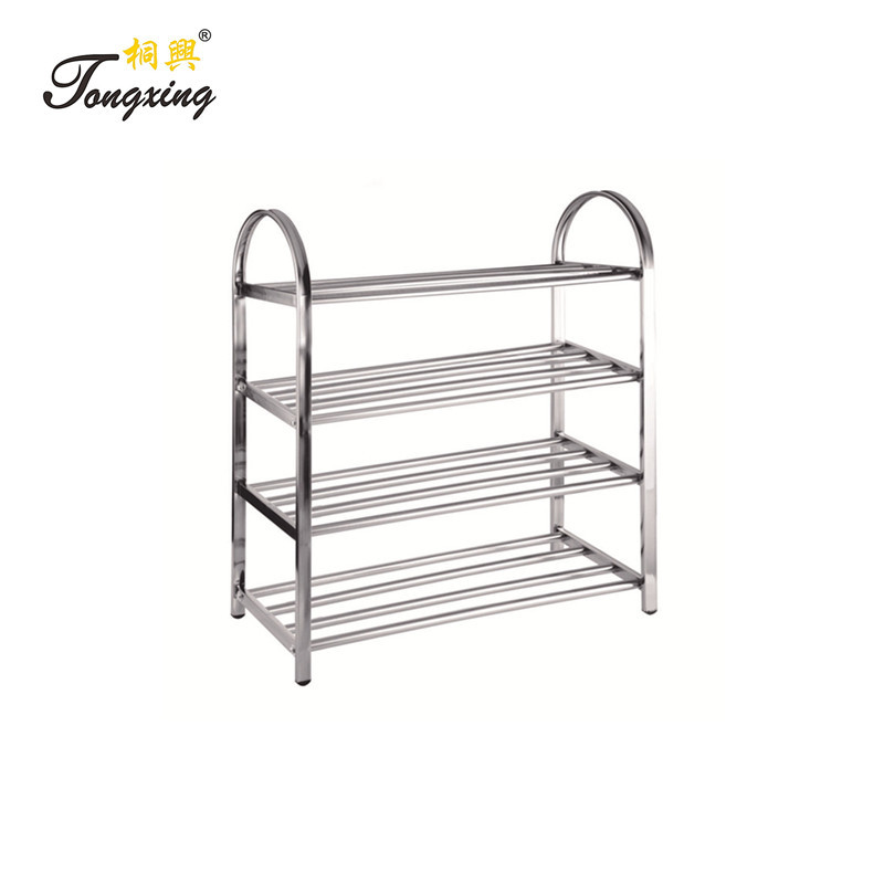 货号405不锈钢鞋架方管加厚鞋架多用架学生宿舍收纳整理架|ms