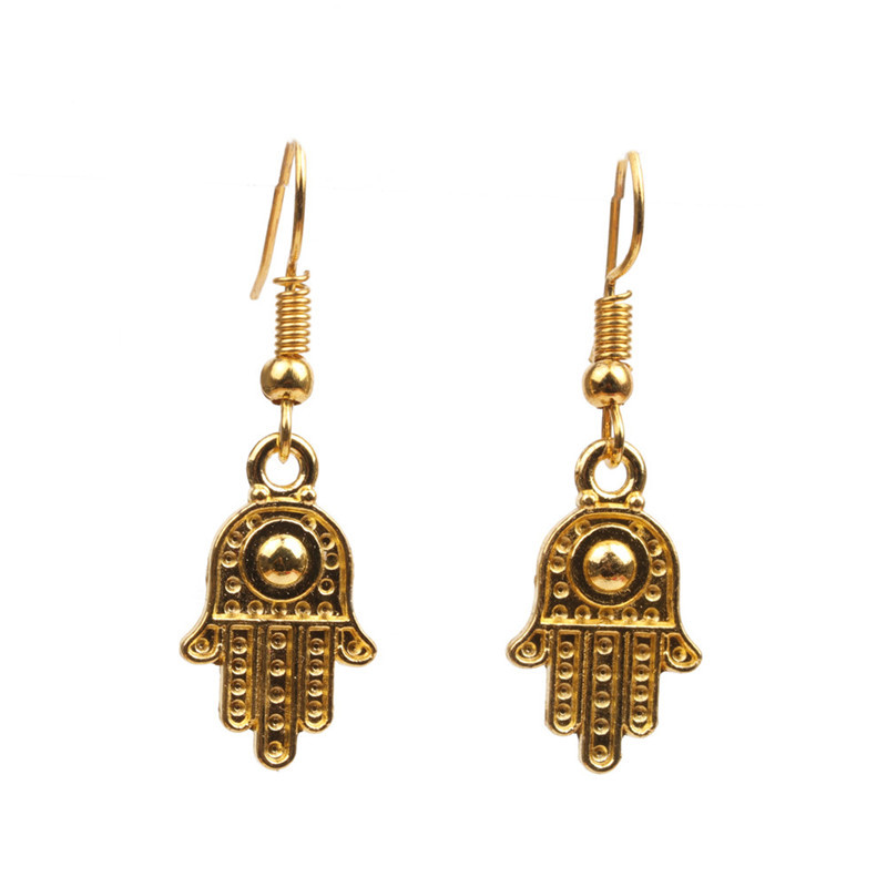 18g Weight Earrings Classification Anniversary, Business, Wedding, Travel, Birthday, Festival Occasion Alloy Material Halloween Festival Water Droplets Pattern Kid'S, Women'S, Unisex Gender Plating Design Fashion Style Gold Color Halloween Fashion Water Droplets Plating Alloy Earrings 12