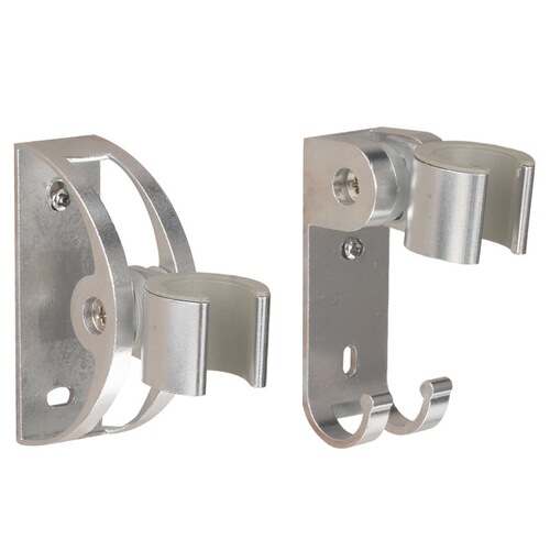 Manufacturer supplies space aluminum shower base shower shower bracket hook aluminum base bathroom accessories shower base