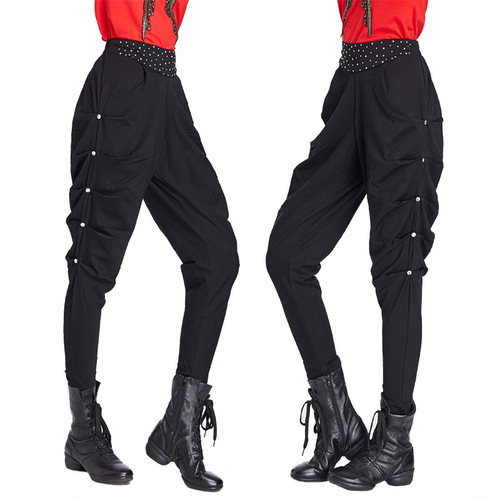 Sailor Dance Pants 2024 New Women's Harem Pants Square Dance Guoguo Team's Same Tassel Pants Group Performance Costumes