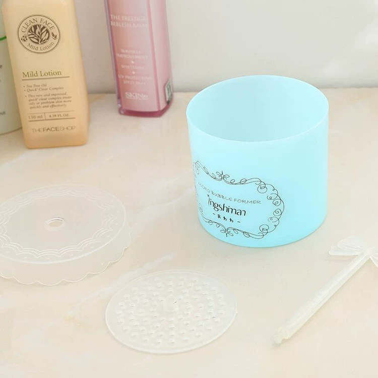 Маска Facial молочная пена, бабочка узел, ручная пенящаяся бутылочка ручка, пузырь, вибрато, умываться, умываться