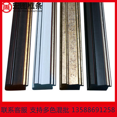 廠家批發影樓油畫框裝飾畫相框線條 簡約十字繡ps發泡線條707