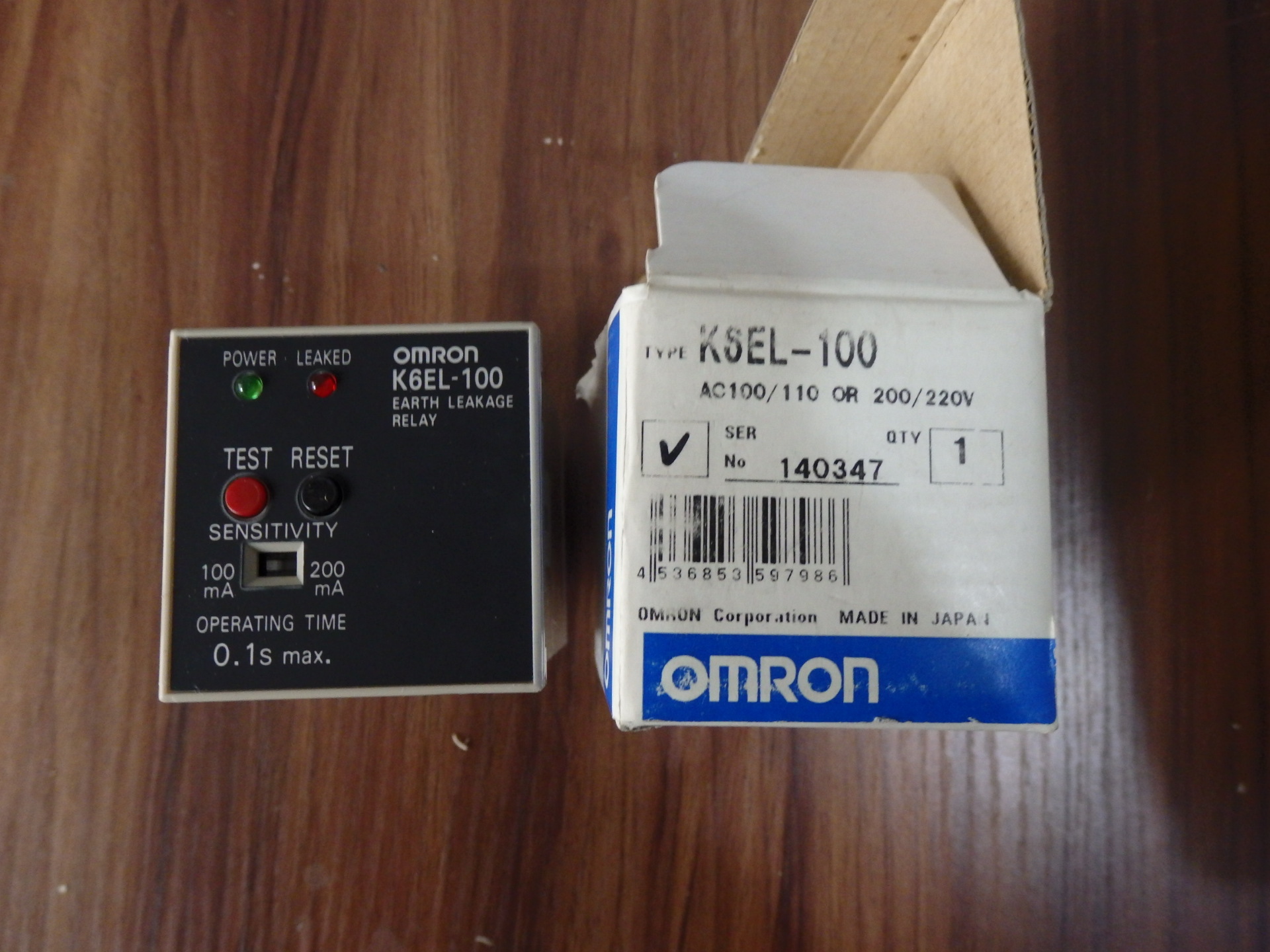 日本欧姆龙OMRON继电器 K6EL-100