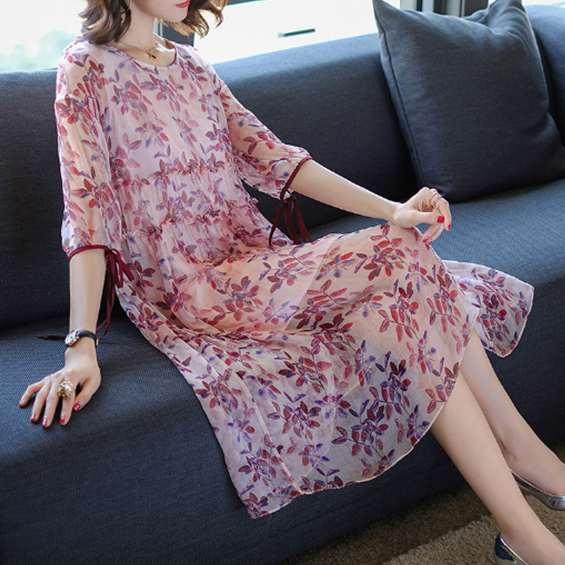 Robe femme en De la soie - Ref 3328406 Image 10