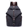 Retro bag for leisure, backpack, Korean style