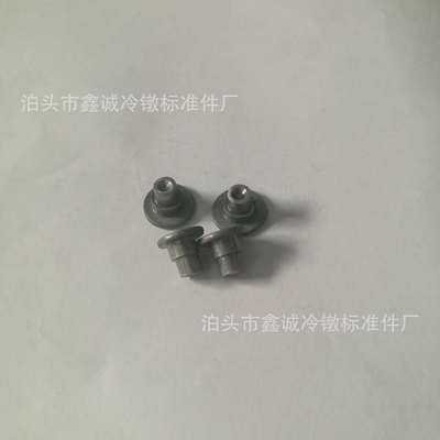 Hebei Cangzhou Direct selling The air Rivet solid Flat head rivet Half hollow screw Countersunk head screws