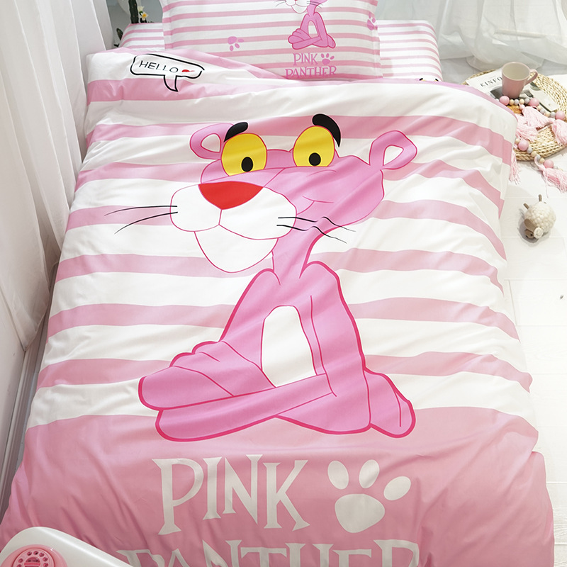 Cotton Cartoon Big version Twill Three-piece Suite kindergarten pure cotton activity student dormitory Bedclothes 3 sets