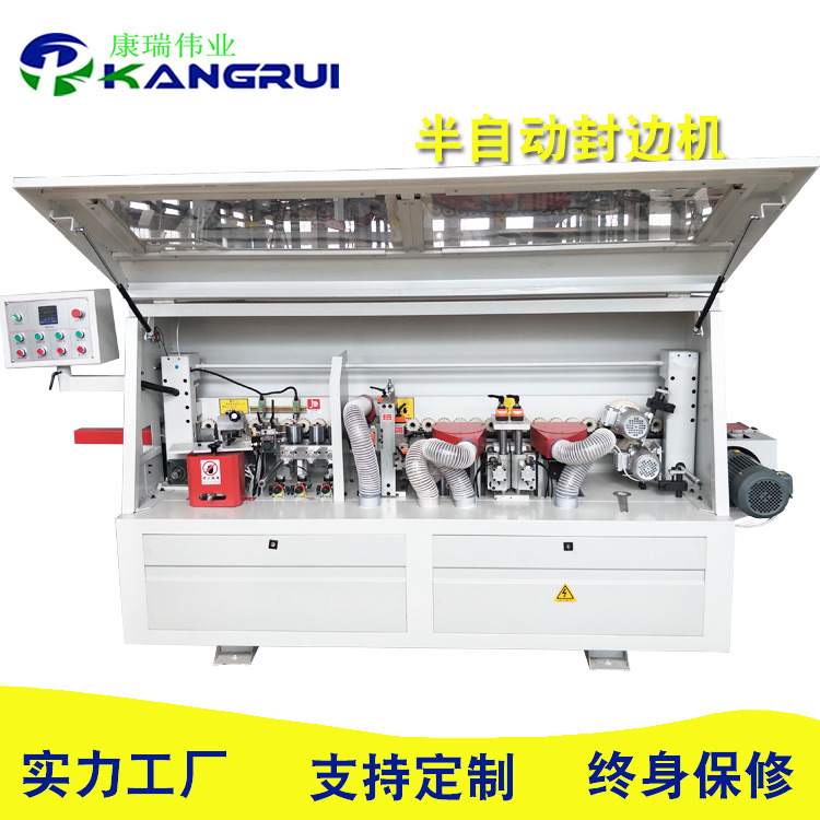 厂家直销 木工机械设备 木门门套开槽专用机械 半自动封边机