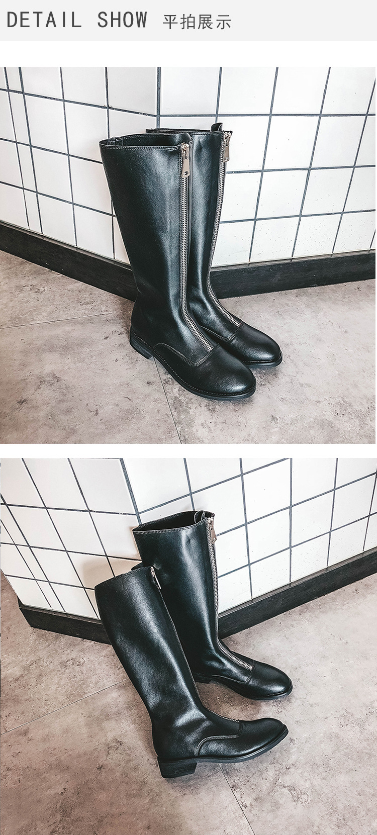 Bottes femme en En cuir - Ref 3355277 Image 17