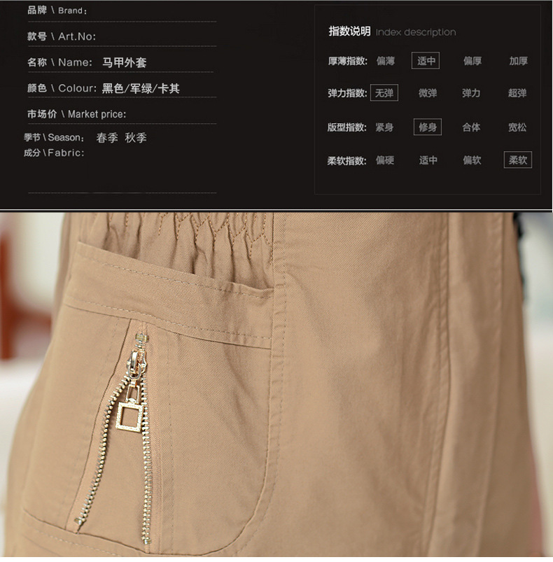 Gilet femme en Coton polyester - Ref 3317764 Image 11